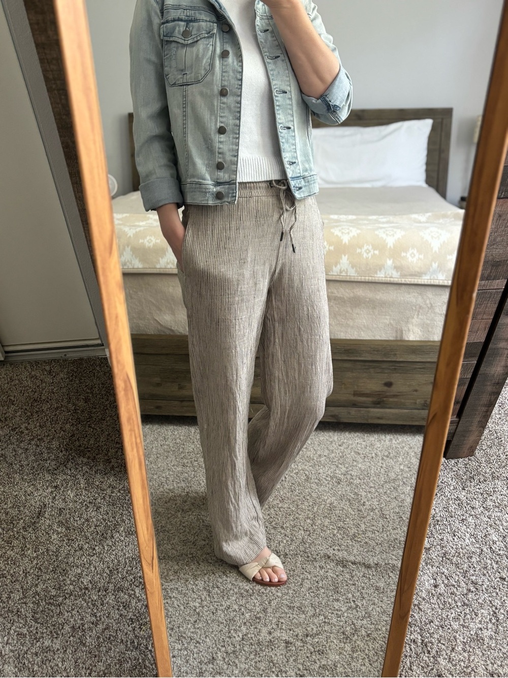 Maison d’Amélie Linen Blend Pants